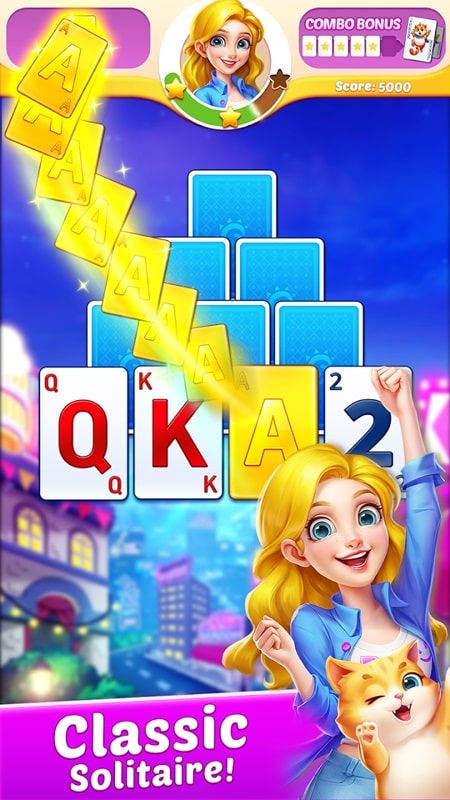 Solitaire Tripeaks Diary APK - screenshot 4