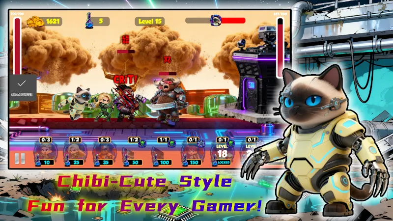 Cyber Rush Neon Tower Wars - screenshot 5