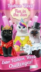 Knittens: Sweet Match 3 Puzzles & Adorable Kittens - screenshot 1