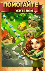 Robin Hood Legends – A Merge 3 Puzzle Game - screenshot 1