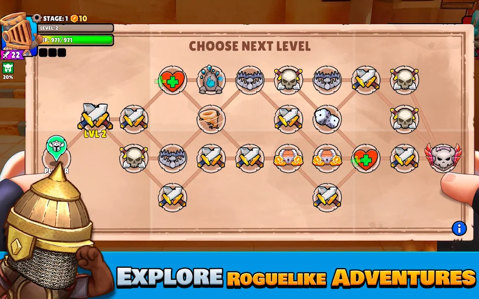 Big Helmets: Heroes of Destiny - screenshot 1