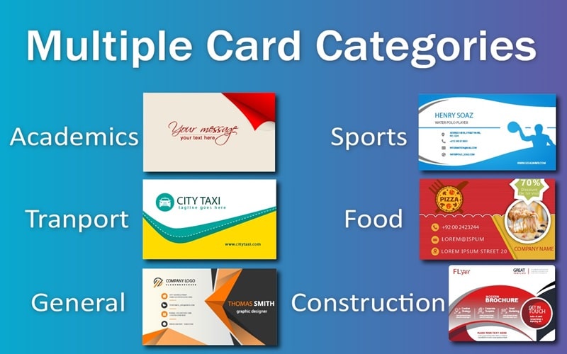 Business Card &amp; Logo Design APK - screenshot 2