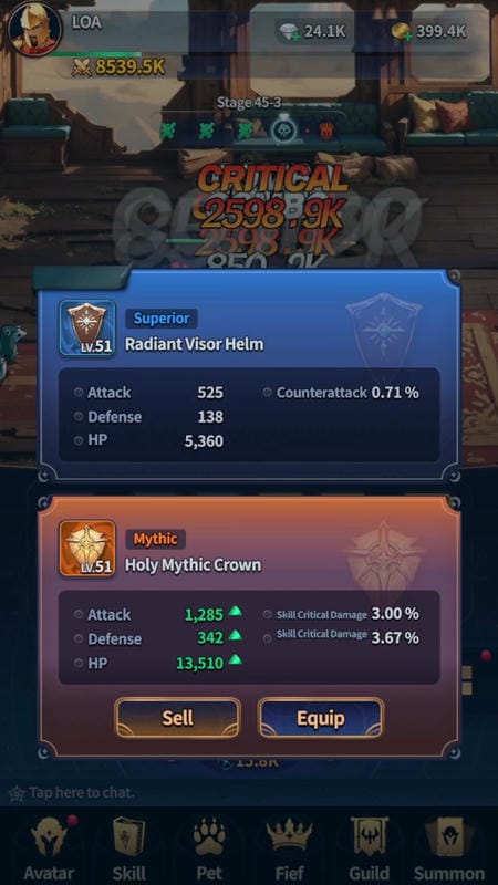 Legend of Avatar APK - screenshot 4