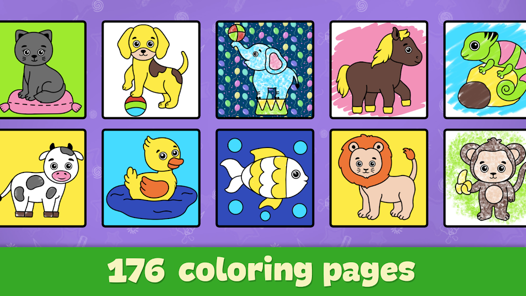 Kids Coloring & Drawing Games - screenshot 10