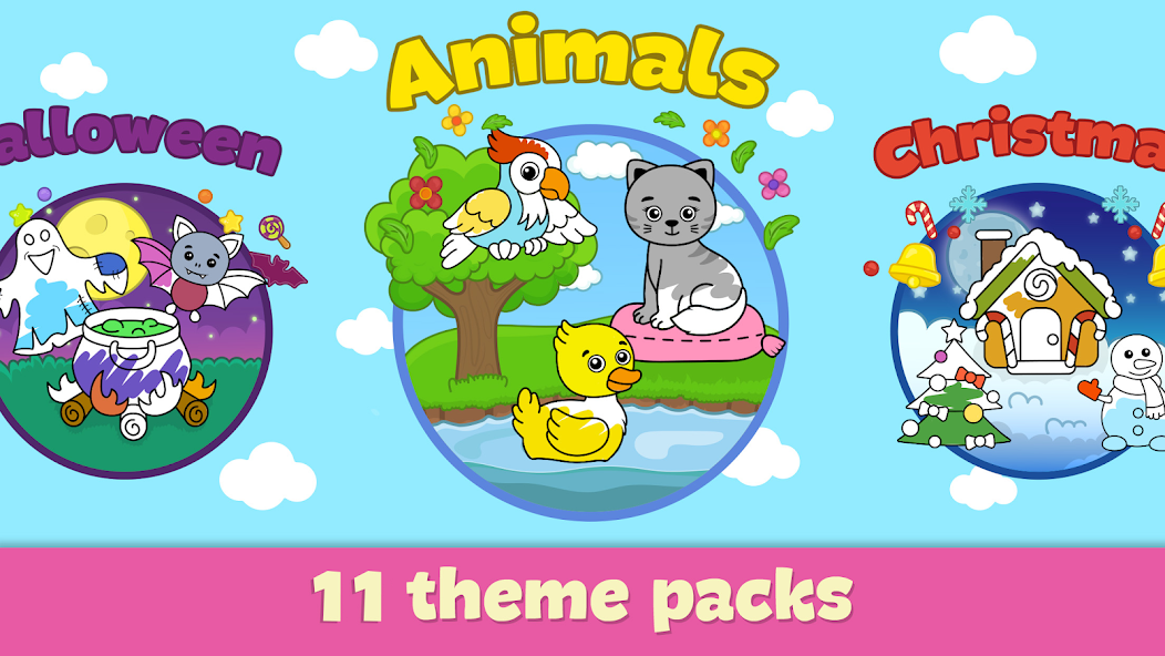 Kids Coloring & Drawing Games - screenshot 4
