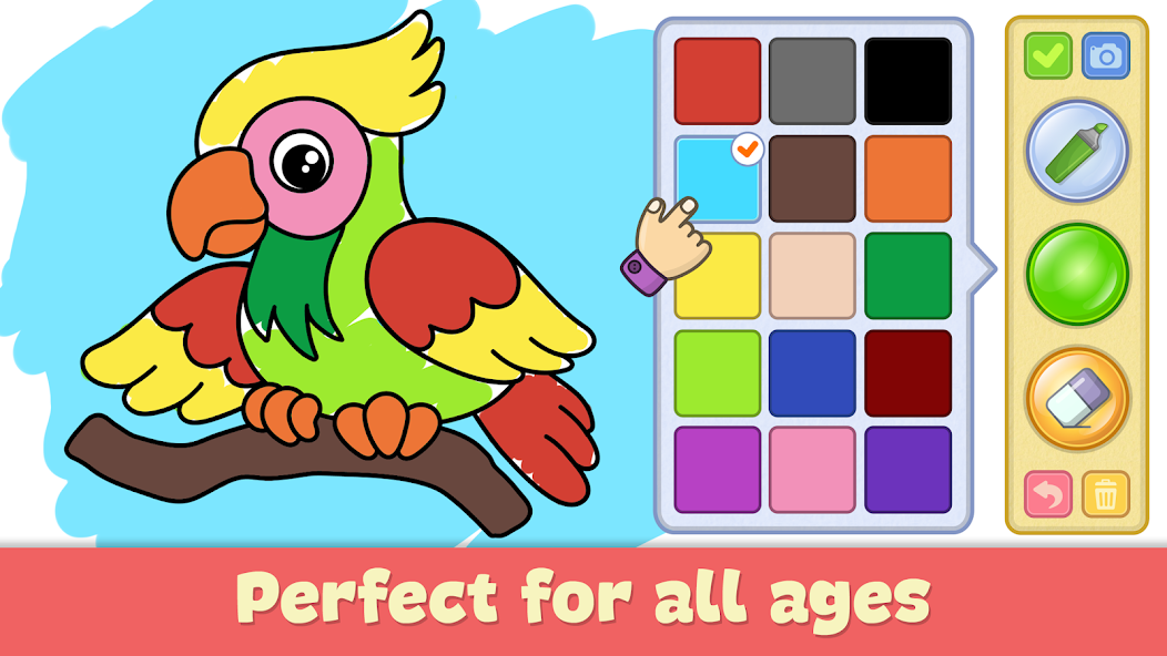 Kids Coloring & Drawing Games - screenshot 6