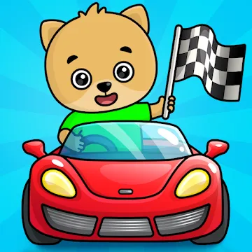 Bimi Boo Car Games for Kids MOD APK icon