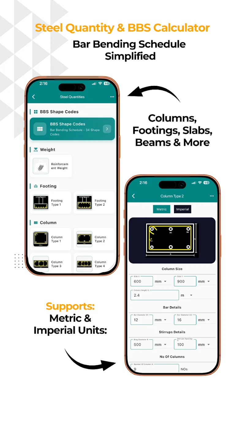 Construction Calculator A1 Pro - screenshot 4