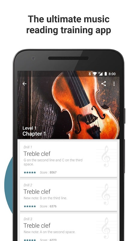Complete Music Reading Trainer APK - screenshot 3