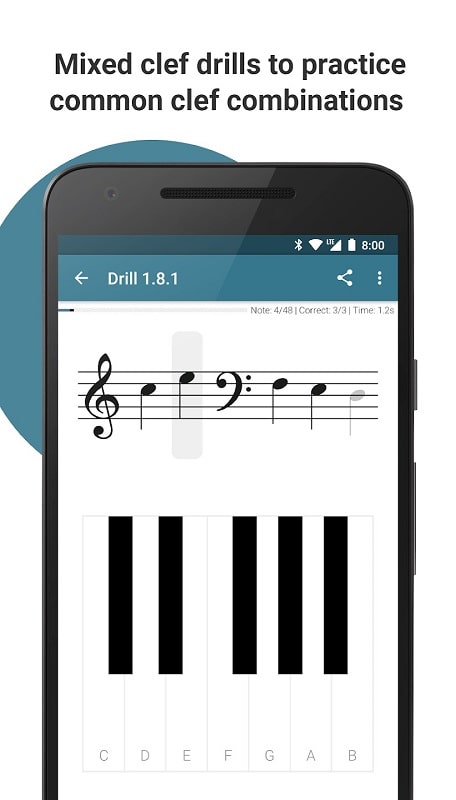 Complete Music Reading Trainer APK - screenshot 5