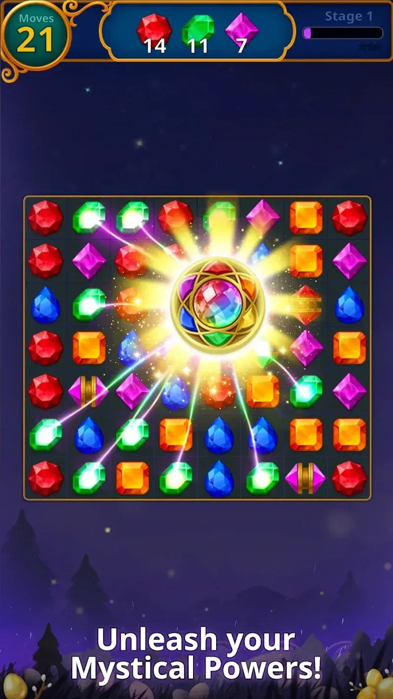 Jewels Magic MOD APK v26.0304.00 (Unlimited Moves, Times, Auto Win) - screenshot 2