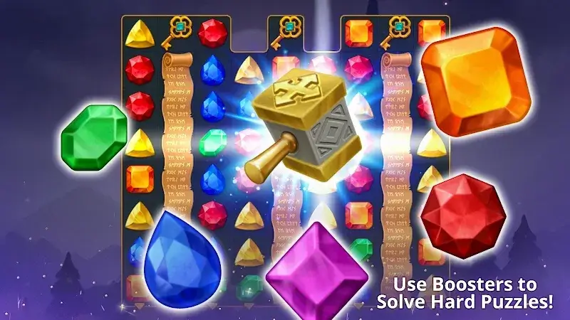 Jewels Magic MOD APK v26.0304.00 (Unlimited Moves, Times, Auto Win) - screenshot 6