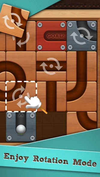 Roll the Ball: slide puzzle - screenshot 5