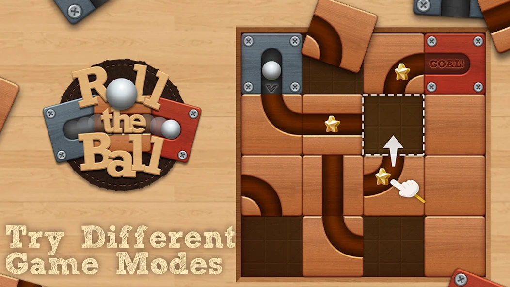 Roll the Ball: slide puzzle - screenshot 8