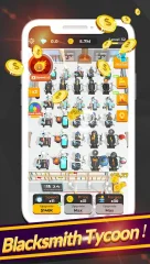 Idle Blacksmith Shop - Sword And Weapon Craftin - screenshot 1