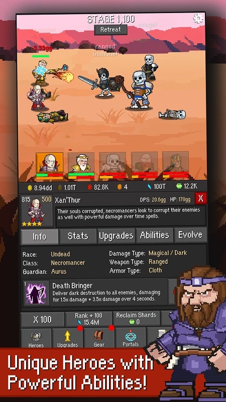 Idle Guardians Offline Idle RPG APK - screenshot 2