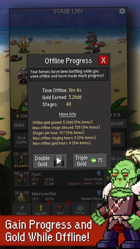 Idle Guardians Offline Idle RPG APK - screenshot 3