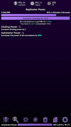 Idle Dyson Swarm Nanite APK 1.05 (Latest) for Android - screenshot 2