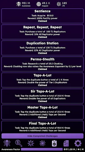 Idle Dyson Swarm Nanite APK 1.05 (Latest) for Android - screenshot 3