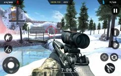 Winter Mountain Sniper - Modern Shooter Combat - screenshot 1