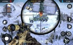 Winter Mountain Sniper - Modern Shooter Combat - screenshot 2