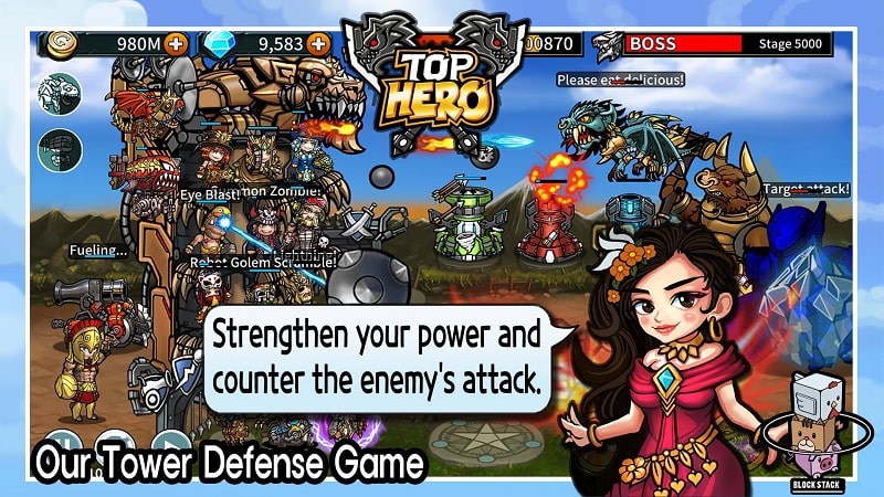 Top Hero – Tower Defense APK - screenshot 1