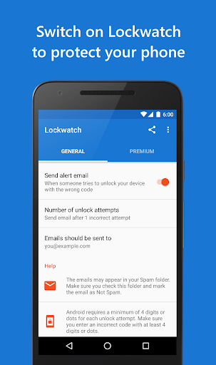 Lockwatch - screenshot 1