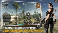 Blood Rivals: Survival Battleground Shooting Games - screenshot 1