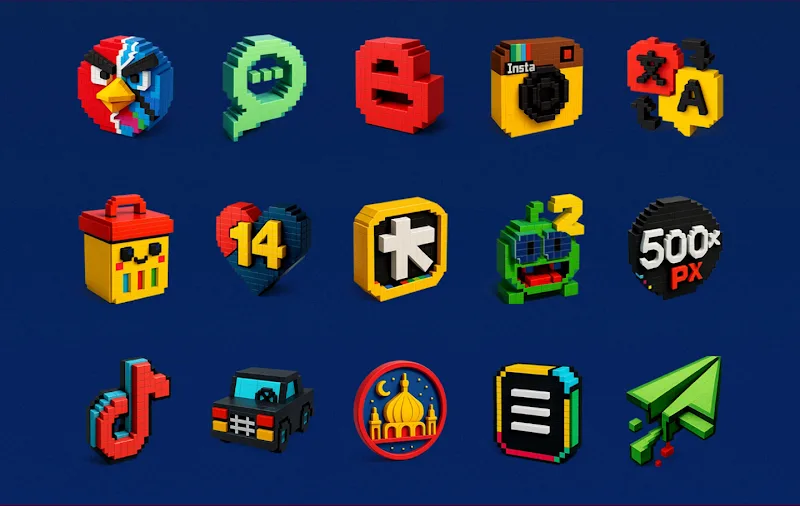 Blox - Icon Pack v1.1 APK (Full Version) - screenshot 1