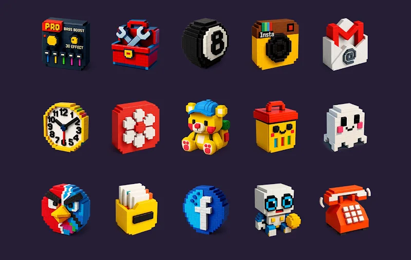 Blox - Icon Pack v1.1 APK (Full Version) - screenshot 2