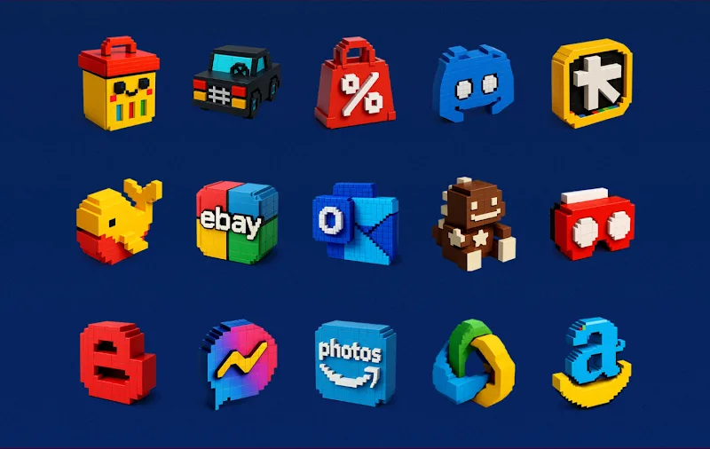 Blox - Icon Pack v1.1 APK (Full Version) - screenshot 4