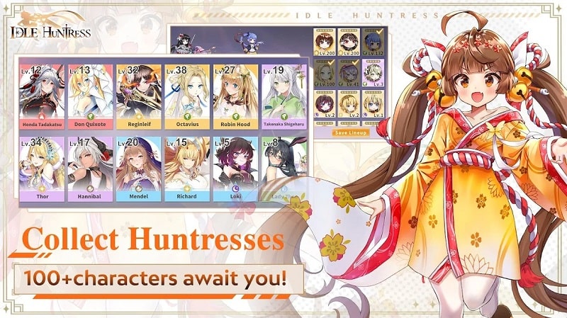 Idle Huntress Adventure APK - screenshot 1
