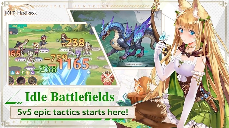 Idle Huntress Adventure APK - screenshot 3