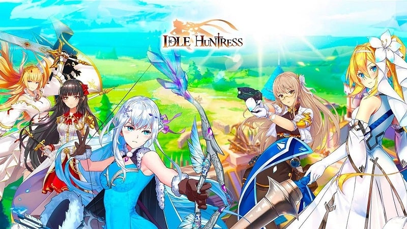 Idle Huntress Dragon Realm APK MOD APK icon