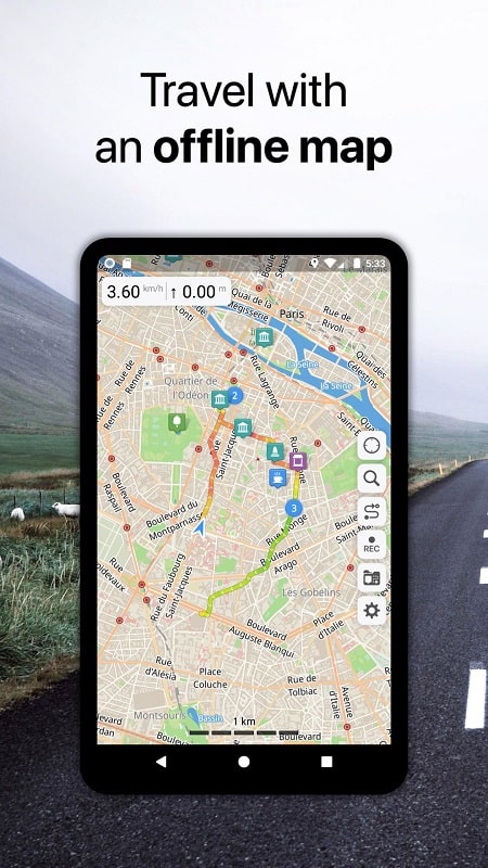 Guru Maps Pro APK - screenshot 1