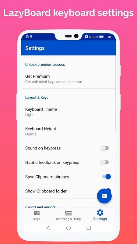 LazyBoard APK - screenshot 5