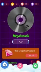 Sans Megalovania - Undertale piano game - screenshot 1