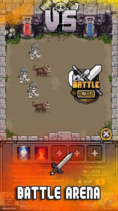 Idle Kingdom Arena ONLINE APK - screenshot 1