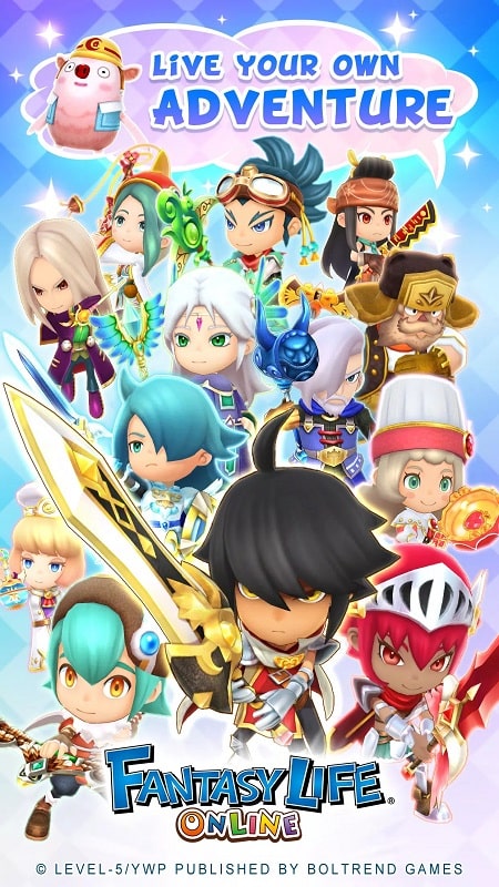 Fantasy Life Online APK - screenshot 1