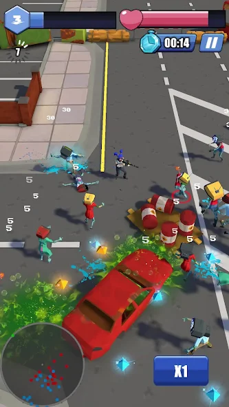 ZombTube: Last Hero Zombie War - screenshot 7