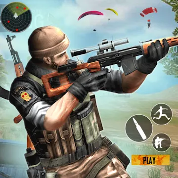 TPS Offline Strike Encounter Gun Free Mission Fire MOD APK icon