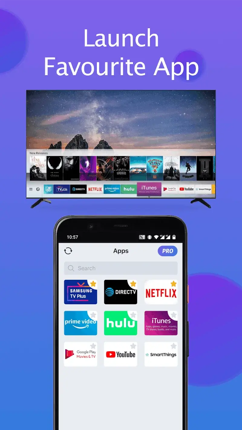 Remote for Smart Samsung TV - screenshot 2