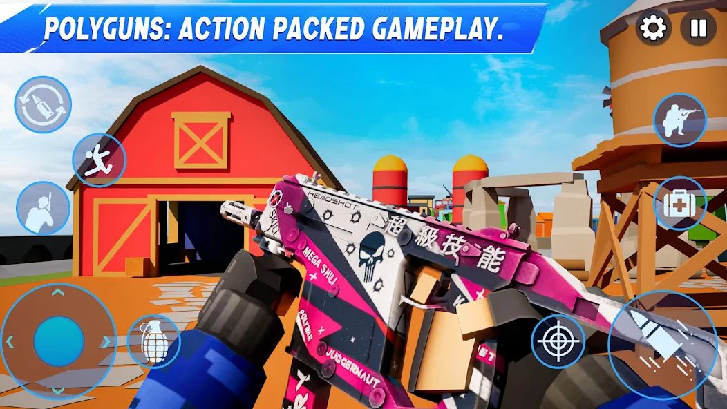 PolyGuns FPS - Shooter Strike - screenshot 7