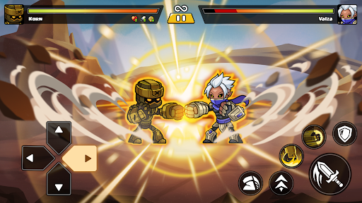Brawl Fighter 0.3.7 APK + MOD [MenuMoneyOne Shot Kill] - screenshot 2