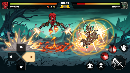 Brawl Fighter 0.3.7 APK + MOD [MenuMoneyOne Shot Kill] - screenshot 3