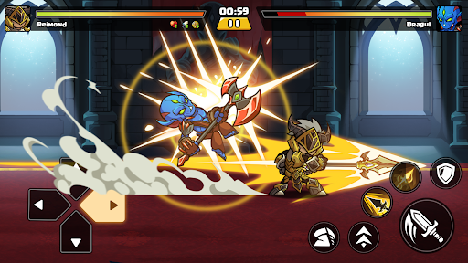 Brawl Fighter 0.3.7 APK + MOD [MenuMoneyOne Shot Kill] - screenshot 6