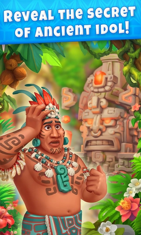 JungleMix Match-3 Game Puzzles APK - screenshot 1