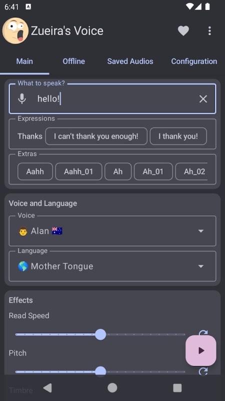 Zueira’s Voice APK - screenshot 3