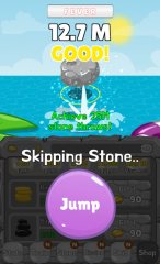 Skipping Stone - Clicker - screenshot 1