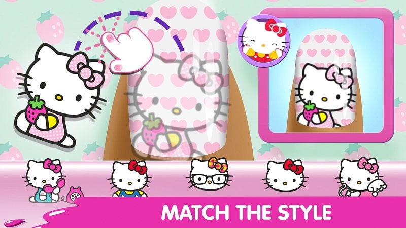 Hello Kitty Nail Salon APK - screenshot 2